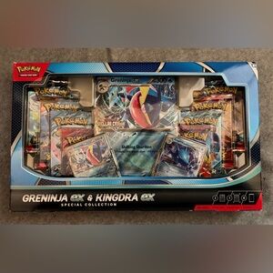 Pokemon Greninja EX & Kingdra EX Collection Box